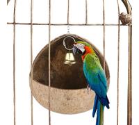 Nido di uccelli in guscio di cocco Capanna per uccelli da allevamento di