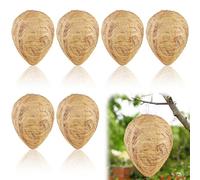 Nido di vespe, 6 pezzi di carta resistente ai calabri, resistente alle intemperie, esca artificiale per nido di vespe, per appendere il nido di calabroni, per espellere vespe di casa e giardino