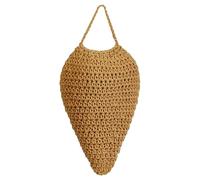 Nido di vespe, esca artificiale per il lavaggio dell'uncinetto, 36 x 20 cm, corda di cotone Hangable Dayer Hornets, decorazione artificiale per la protezione dei calabroni