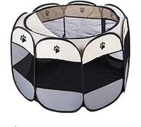 Nido per Animali Domestici Tenda Ottagonale Nido per Gatti Gabbia per Cani Allevamento Sala Parto Incinta Pieghevole, Style4, S: 72 * 72 * 45CM