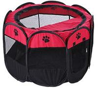 Nido per Animali Domestici Tenda Ottagonale Nido per Gatti Gabbia per Cani Allevamento Sala Parto Incinta Pieghevole, Style5, S: 72 * 72 * 45CM