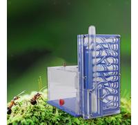 Nido per formiche in acrilico trasparente compatto con mangiatoia per imparare