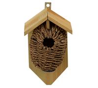 Nido Per Il Re Del Giardino In Paglia Culla Casa Per Uccelli Nido In Legno