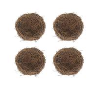 Nido per uccelli in rattan, decorazione pasquale, 12 cm, in rattan, per la primavera, decorazione pasquale, fatto a mano, per uccelli, in rattan, per uccelli, piccioni, nido, uova di Pasqua