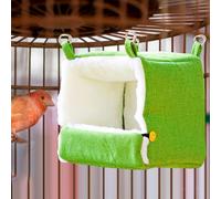 Nido per uccelli riscaldato in inverno, rifugio per pappagalli, criceti,