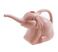 NIDONE Annaffiatoio da 2 Litri, 12x7x5 Pollici Annaffiatoio per Piante a Forma di Elefante Facile da riempire con Manico Robusto PP per Piante da Interno Giardino Balcone (Rosa)