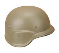 NIDONE Casco Militare Protettivo in plastica Airsoft Casco balistico Costume Cosplay Accessori per Attrezzatura da Caccia, Grigio