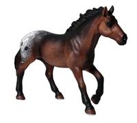 NIDONE Cavallo Giocattolo, Statua di Cavallo in plastica realistica da 5, 7x1, 6x3, 9 Pollici con Posa Naturale, Il Giocattolo educativo fornisce Informazioni sui Cavalli e incoraggia