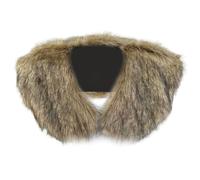 NIDONE Costume da Vichingo Uomo Scialle Vichingo Scialle in Pelliccia Sintetica Lussuoso Cosplay Mantello con Colletto Medievale per Un Look Storico audace