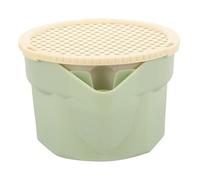 NIDONE Fioriera per Erba per Gatti, fioriera per Erba per Gatti Scatola per Tazza di Erba per Gatti idroponica in plastica da 3,5 Pollici Facile da Coltivare Kit per Coltivazione di Erba di Grano