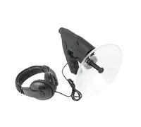 NIDONE Microfono Parabolico Monocolo 8X Lunga Distanza Uccelli Ascolto Piatto Microfono Direzionale Uccello Ascolto Telescopio