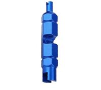 NIDONE Valve Core Wrench Remover Smontare Storia Rimozione dello Strumento Tubo della Bici Pneumatico Multifunzione Double-Head Presta Schrader