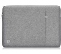 NIDOO 15,6 pollici Custodia protettiva per computer portatile Borsa impermeabile per Lenovo IdeaPad 530S 3 5/ThinkPad P53s E595 L590/ Swift 3/17.3" Dell XPS 17/Precision 5750, Grigio