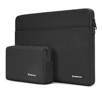 NIDOO Custodia per laptop da 14" resistente all'acqua per notebook da 15" Surface Laptop 3 4/14" Chromebook 3/14" ThinkPad P14s T14 T14 T14s L14 Gen 2/14" Acer Chromebook Spin 514, nero