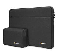 NIDOO Custodia protettiva impermeabile per computer portatile da 15" 16" MacBook Pro/Surface Book 2 3/Dell XPS 2020/15.6" Galaxy Book Pro 360/Notebook 9 Pro, colore: Nero