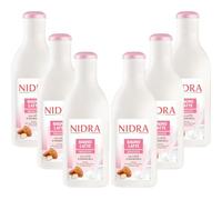 NIDRA | Bagnolatte Delicato, con Latte di Mandorla, 6x750 ml