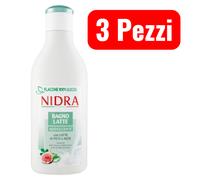 Nidra Bagnoschiuma Bagno Latte Addolcente con Latte di Fico E Aloe 750 ml