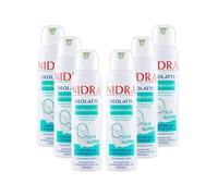 NIDRA | Deolatte Spray Rinfrescante, con Succo di Aloe e Proteine del Latte, Dermatologicamente Testato, Made in Italy, 6x150 ml