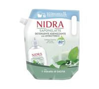 Nidra Sapone Liquido Eco Ricarica Igienizzante Con Antibatterico 1000ml