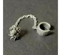 Nidus Cuff-Stud Earring Peltro Alchemy Gothic