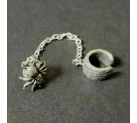 Nidus Cuff-Stud Earring Peltro Alchemy Gothic