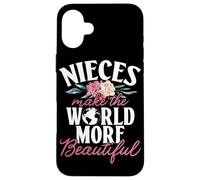 Nieces rende il mondo più bello migliore nipote di sempre Custodia per iPhone 16 Plus