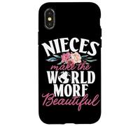 Nieces rende il mondo più bello migliore nipote di sempre Custodia per iPhone X/XS