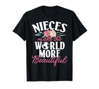 Nieces Rende Il Mondo più Bello Migliore Nipote di Sempre Maglietta