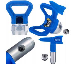 Niederdruck-Farbsprühpistole Zenthril SoftFlow, Modell 616 + FFLP-Düsenschutz
