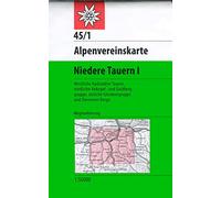 Niedere tauern i: Topographische Karte: 45/1