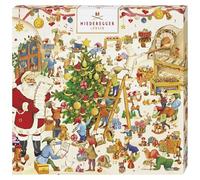 Niederegger - Calendario dell'Avvento, motivo: officina dei folletti, 168 g