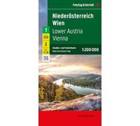 Niederösterreich - Wien, Straßen- und Freizeitkarte 1:200.000, freytag & berndt: OE 1