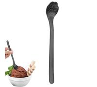 Niedliche Kaffeelöffel - Rührlöffel mit Katzenkralle und langem Griff | Multifunktionales Besteck Set | Tragbarer Teelöffel für Reisen Camping Picknick Dessertlöffel für Kinder Mädchen