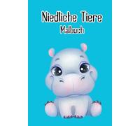 Niedliche Tiere: Malbuch