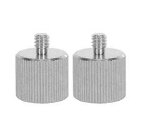 NIEI 2 X 5/8 femmina su 1/4 fotocamera microfono treppiede adattatore riduttore