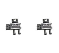 NIEI 2 x Sensore di Pressione Differenziale DPF di Scarico Auto per D-MAX DAMX MUX 8983314120