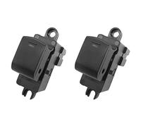 NIEI 2 x Set di interruttori per finestra elettrici per controllo di assistenza della porta anteriore e posteriore per Frontier 25411-EA003