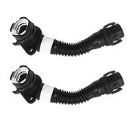 NIEI 2 x Tubo di scarico dell'aria 11127584128 per tubo di ventilazione del carter X3 F25 X4 F26 X5 E70 X6 E71 F12 F13