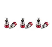 NIEI 3 x Motocross M5X0,8 cm Forcella Valvola di Sollievo di Spurgo Aria per YZ85 YZ125 YZ250 YZ450F 250RX Rosso