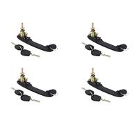 NIEI 4 x 6K0837205 6K0837206 Maniglia per porta anteriore sinistra destra con barilotto di bloccaggio per GALAXY 33 mm Pin di lunghezza