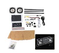 NIEI Assemblaggio audio bluetooth multifunzione a due canali, set elettronico fai da te, altoparlanti MP3, saldatura, accessori di ricambio