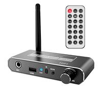 NIEI Convertitore HIFI Wireless Bluetooth 5.2 Ricevitore Audio Coassiale A R/L Adattatore Aux 3,5 Mm con U Disk Play Mic