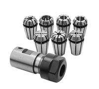 Niejgay 7 pezzi ER11 1-7mm pinze con ER11A 5mm Il motore Albero Titolare Estensione