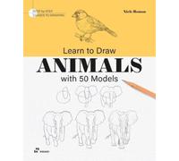 Niels Roman Learn to Draw Animals with 50 Models (Tascabile)