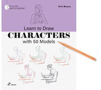 Niels Roman Learn to draw characters with 50 models: A Brief History (Tascabile)