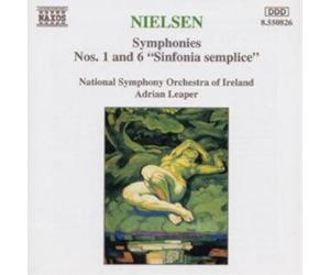 Nielsen, Carl August Symphonies Nos. 1 & 6 (CD) Album