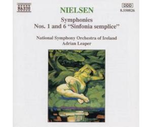Nielsen, Carl August Symphonies Nos. 1 & 6 (CD) Album