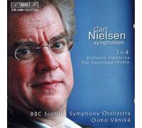 Nielsen, Carl August Symphonies Nos. 3 and 4 (Vanska, Bbcso, Komsi, Immler) (CD)