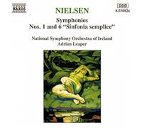 Nielsen, Carl August Symphonies Nos. 1 & 6 (CD) Album