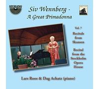 Siv Wennberg Siv Wennberg: A Great Primadonna - Volume 7 (CD) Album